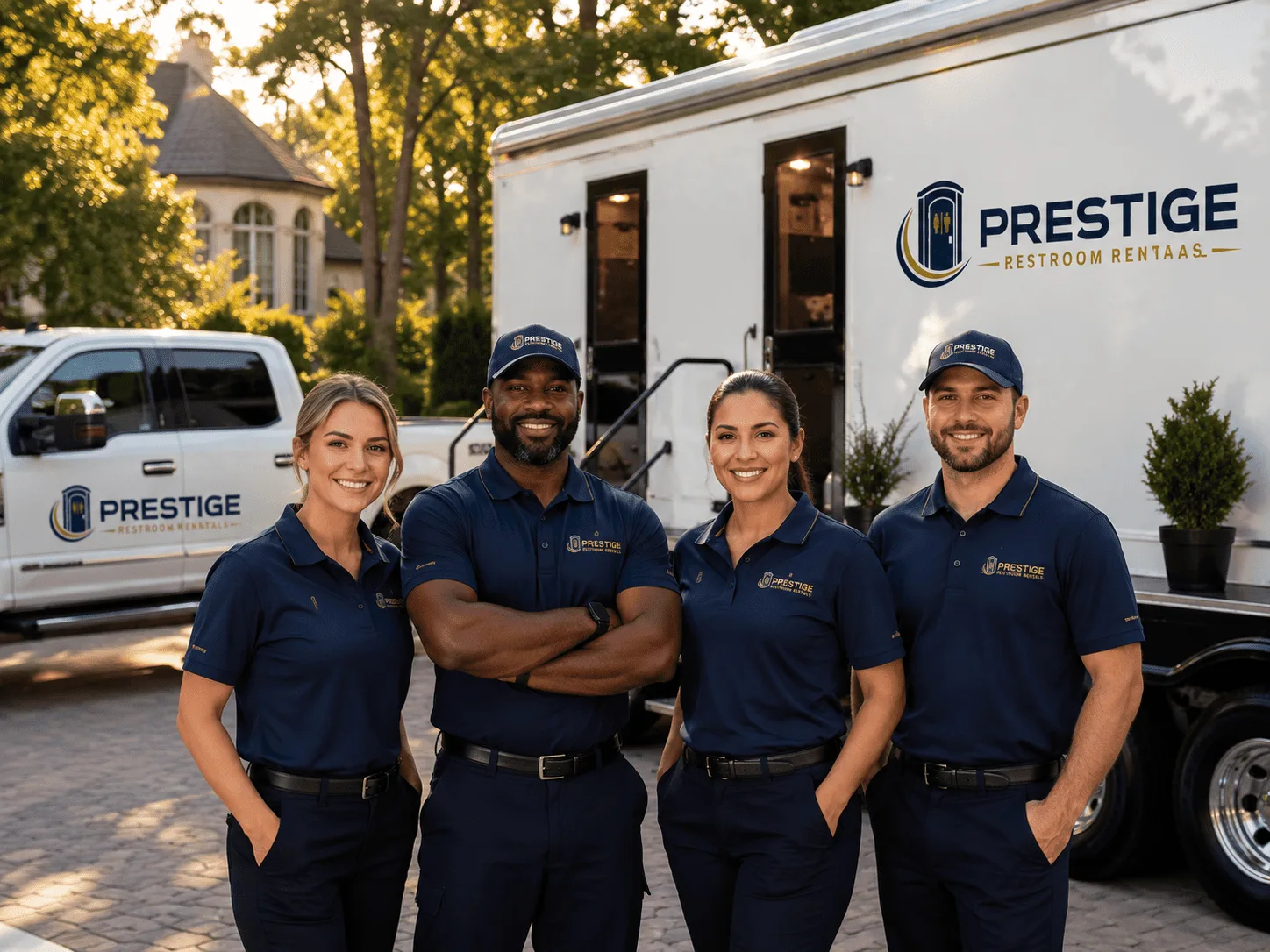 Trusted Luxury Portable Restrooms company in Hanover, IL